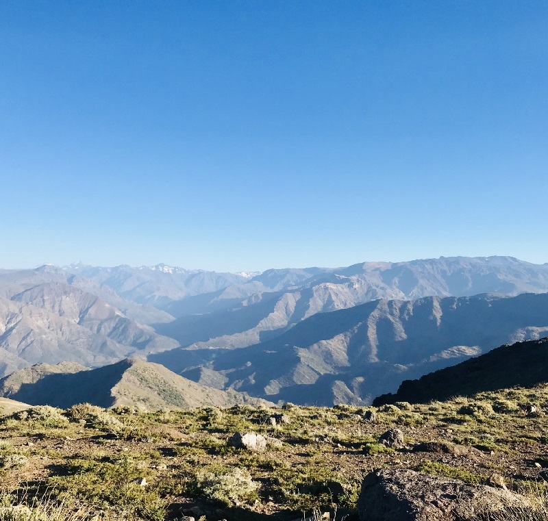 View to the central Andes, by Austin Davis