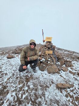 Cumbre del Cerro Jorquencal
