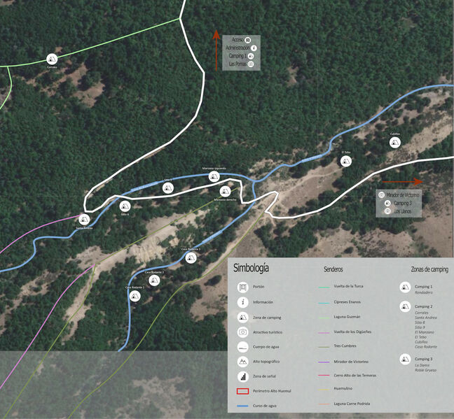 Archivo:Mapa camping Reserva Alto Huemul.jpg