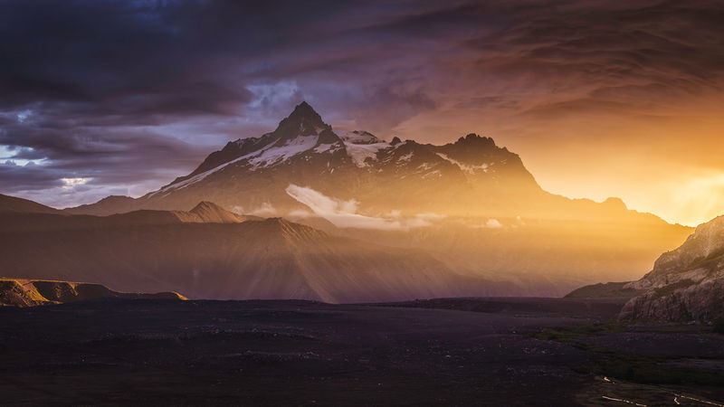 Archivo:Sierra Velluda al atardecer.jpeg